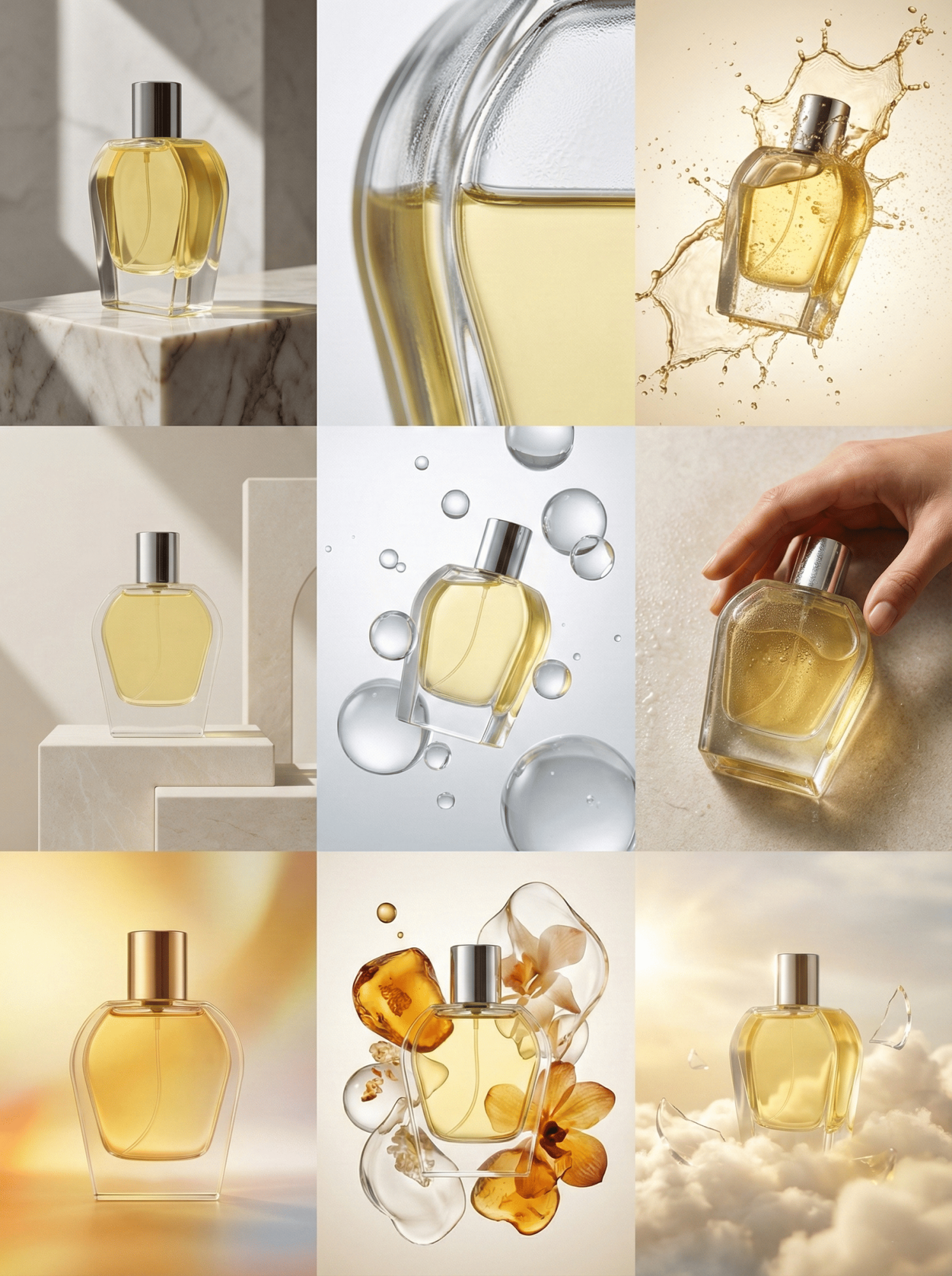 AMARO 75ml Parfüm Şişesi Takımı - Şelale (1)