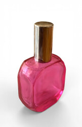 Hexa Pink 50ml Vidalı Parfüm Şişesi Takımı - Pembe - 2
