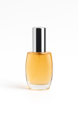 Vidalı Tombul Açık Parfüm Şişesi - 50ml - Şelale