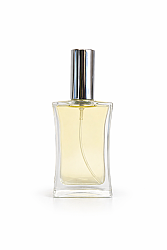 Vidalı İnce Belli Açık Parfüm Şişesi - 50ml - 1