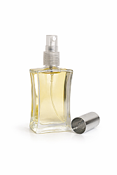 Vidalı İnce Belli Açık Parfüm Şişesi - 50ml - 2