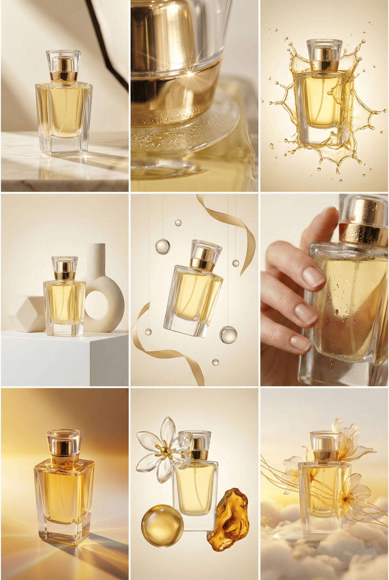 LADY 50ml Parfüm Şişesi Takımı - Şelale (1)