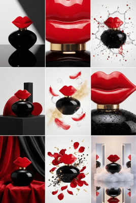 Lips 50ml Parfüm Şişesi Takımı - Şelale (1)