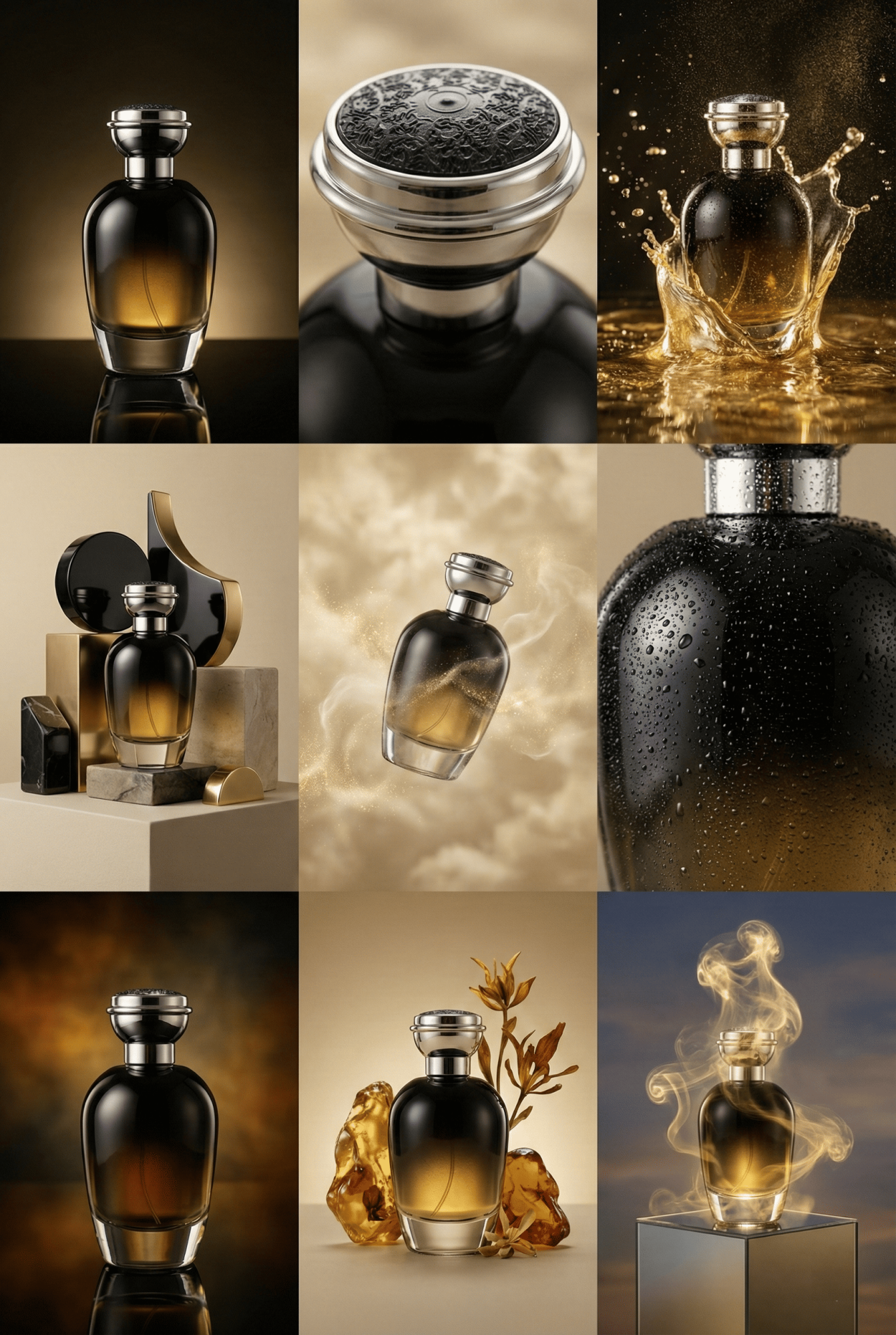 OTTOMAN BLACK 100 ml Parfüm Şişesi - Şelale (1)