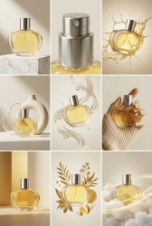 SILVERE 80ml Parfüm Şişesi Takımı - 2