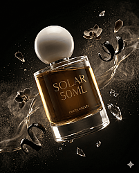 SOLAR 50 ml Vidalı Parfüm Şişesi Takımı - 3