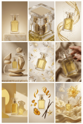 TF 50ml Parfüm Şişesi Takımı - Altın - 2