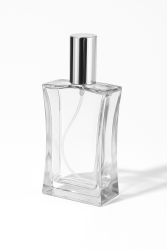 Vidalı İnce Belli Açık Parfüm Şişesi - 100ml - 1
