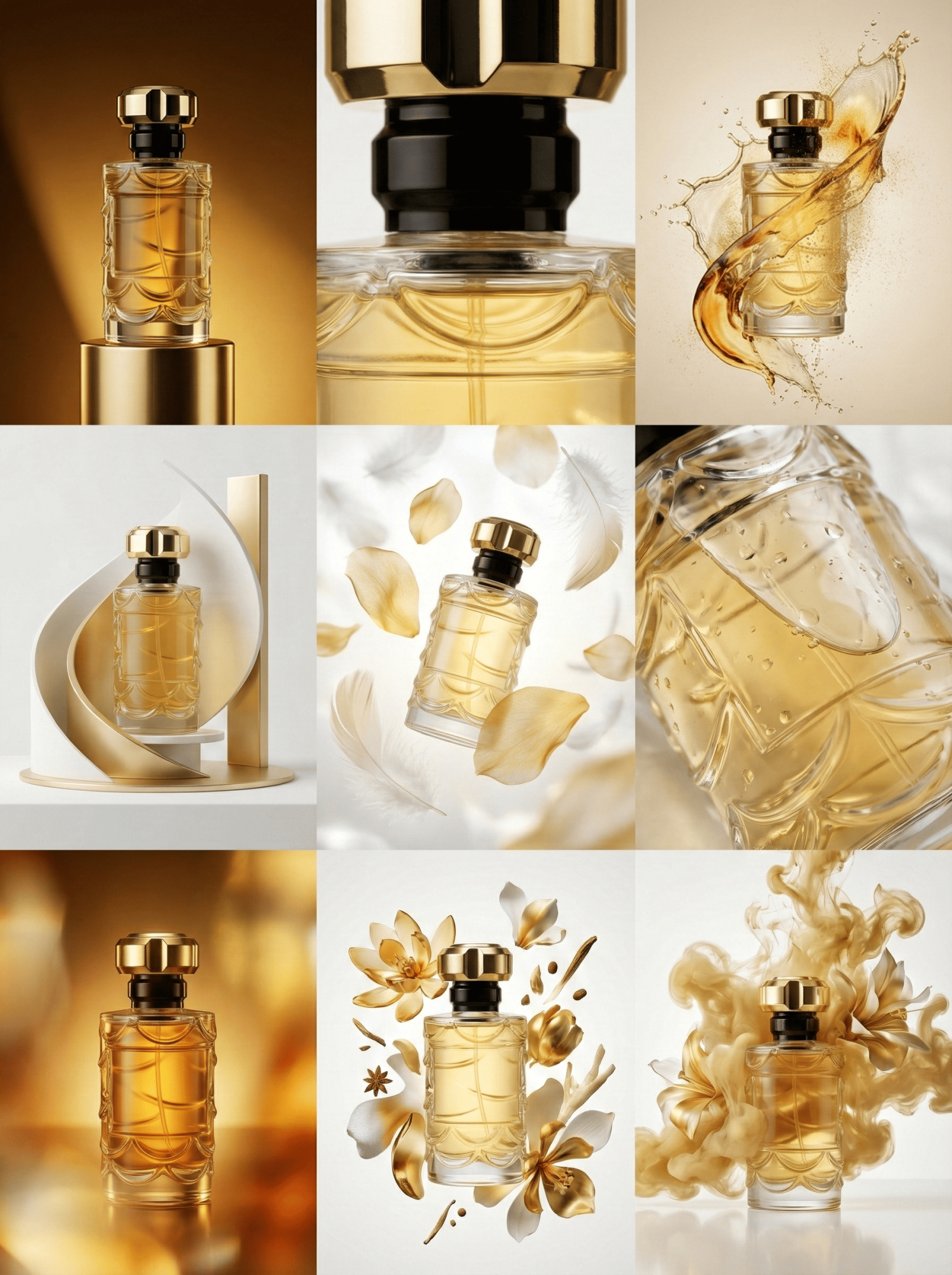 WAVE 100ml Parfüm Şişesi Takımı - Şelale (1)